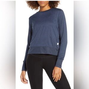Vuori Daydream Crew Azure Heather size small
